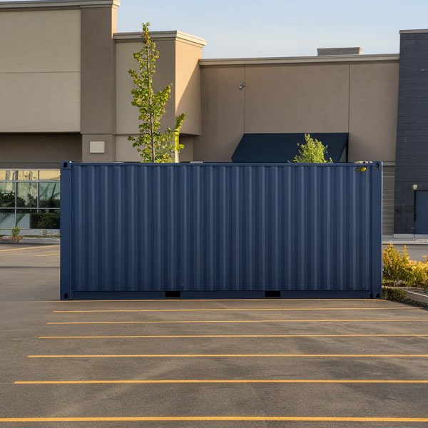 you can rent commercial storage containers for short-term or long-term periods, depending on your business needs